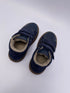 Naturino albus nappa suede klittenband blauw
